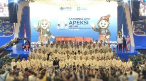 Wali Kota Metro Hadiri Rakernas XVIII APEKSI 2026 di Medan