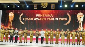 Kota Metro Raih TPAKD Award 2026, Terbaik Tingkat Kota Wilayah Sumatera