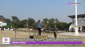 Video Tingkatkan Pelayanan Publik, Plt Bupati Lampung Tengah Ajak ASN Jaga Kekompakan