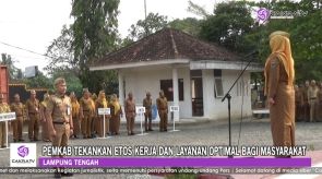 Video Pemkab Lampung Tengah Tekankan Etos Kerja Dan Layanan Optimal Bagi Masyarakat
